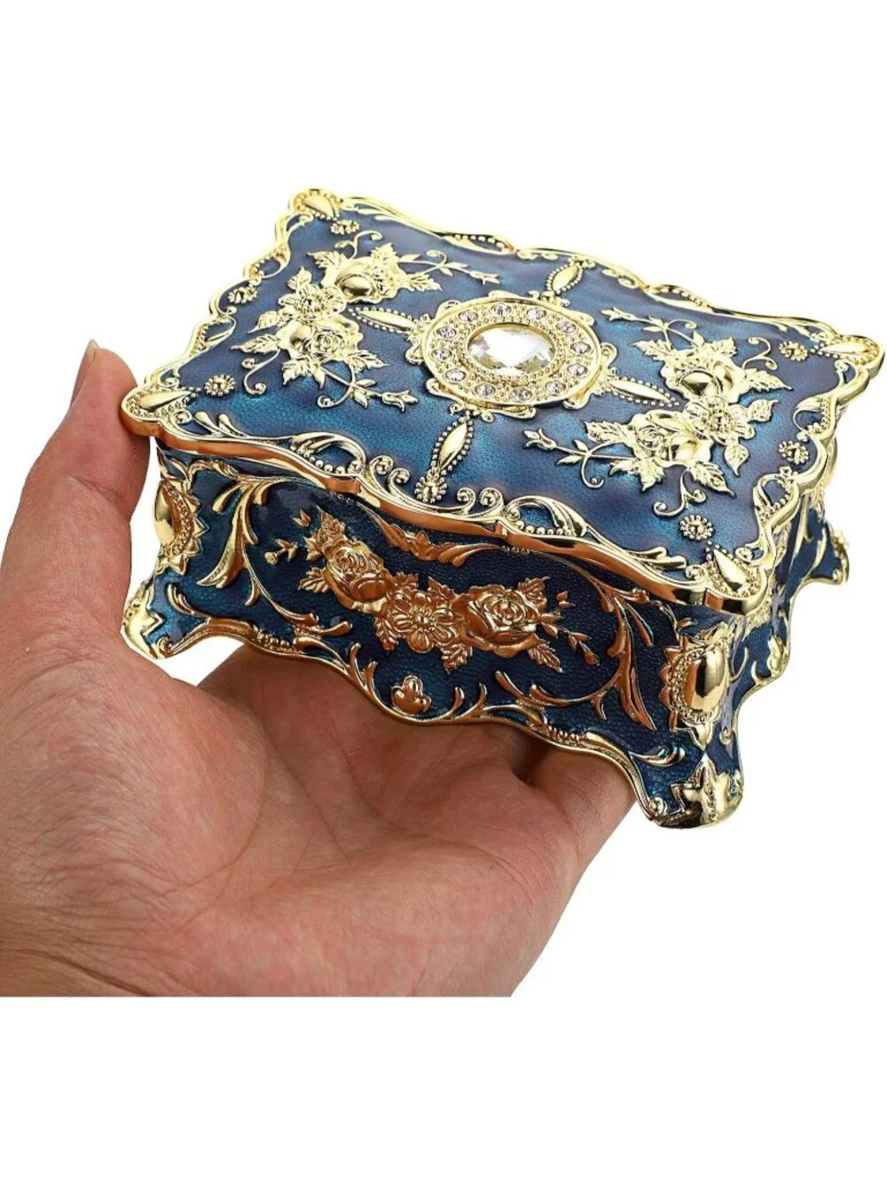 Vintage Metal Jewelry Organizer for Women 4.9
